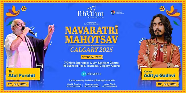 Navratri Mahotsav by Atul Purohit & Aditya Gadhvi Live in CALGARY