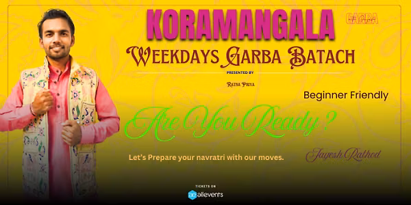 Weekdays Regular Garba Course With Jayesh Rathod