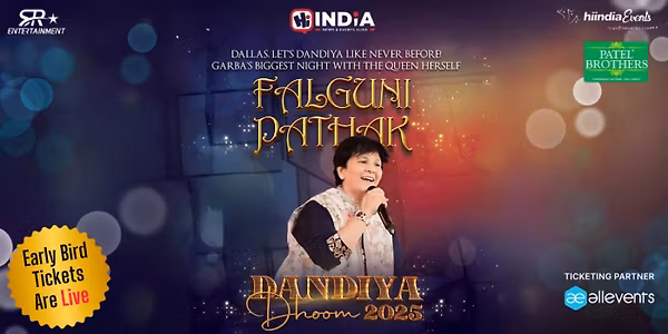Dandiya Queen Falguni Pathak Live In Dallas 2025