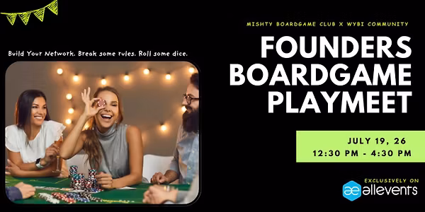 Founders Boardgame Playmeet