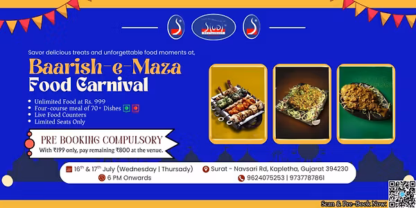 Baarish-e-Maza - Food Carnival