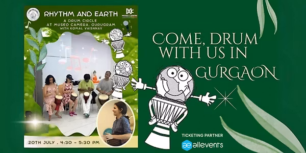 Rhythm and Earth - A drum circle in Gurgaon
