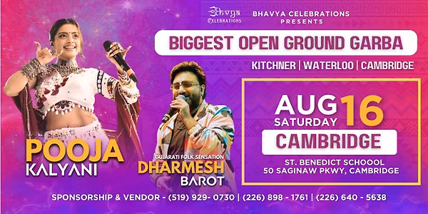 Rhythm Ratri 2025 with Pooja Kalyani & Dharmesh Barot