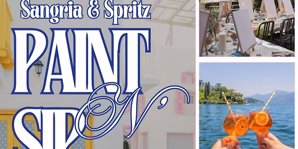 Paint N' Sip: Santorini Sunsets, Sangria & Spritz 
