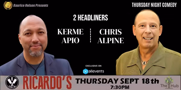 Chris Alpine / Kermet Apio Comedy Night