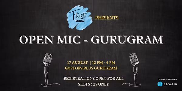 Open Mic - Gurugram - Sunday