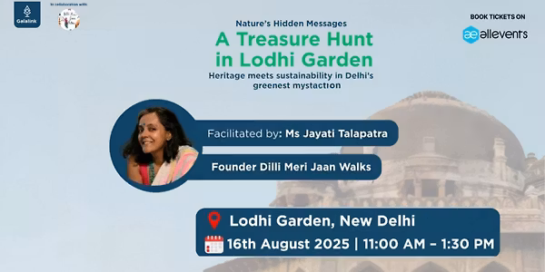Nature's Hidden Messages - A Treasure Hunt in Lodhi Garden