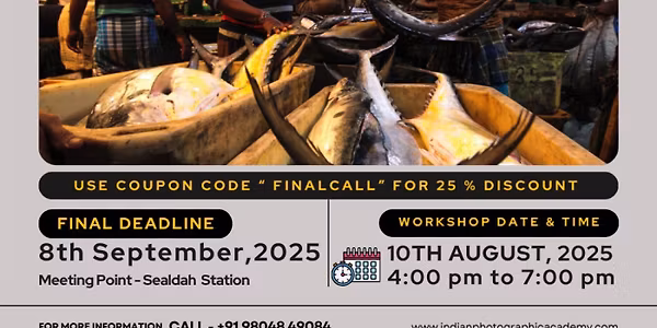 Photowalk & Contest at Koley Market , Kolkata by IPA