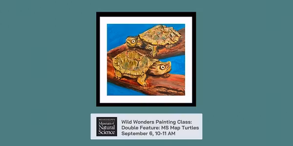 Wild Wonders Painting Class: Double Feature MS Map Turtles