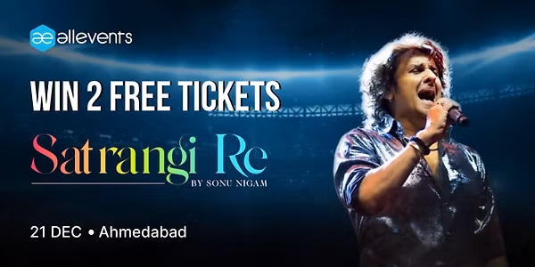 Satrangi Re by Sonu Nigam - Ahmedabad