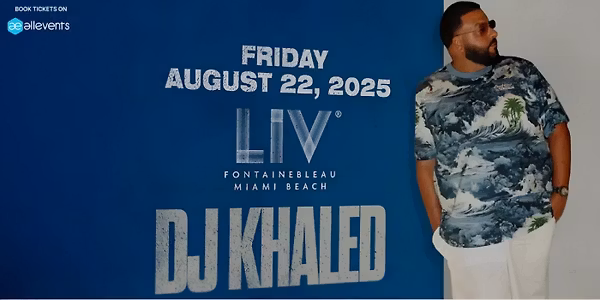 DJ Khaled Live at LIV Nightclub