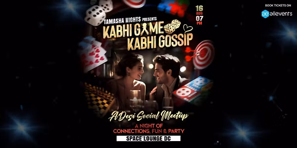D.C. Desi Singles Meetup - Games, Gossip & Party @Space Lounge