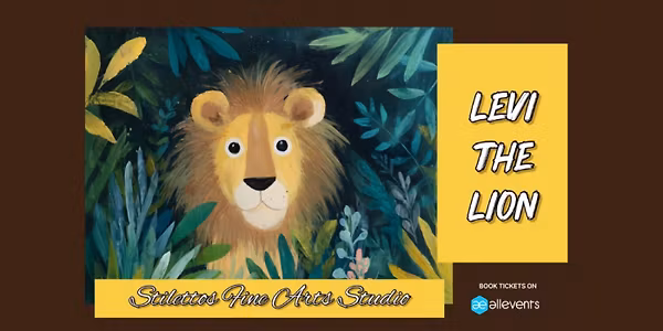Beyond the Spectrum Art Program - Levi the Lion Acrylic