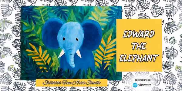 Beyond the Spectrum Art Program - Edward the Elephant Acrylic