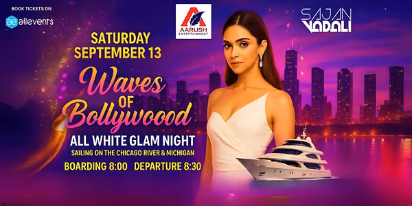Waves Of Bollywood All White Glam Night