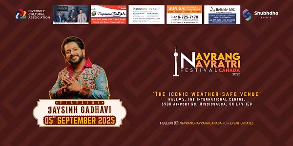 Navrang Navratri Festival Canada 2025 With JAYSINH GADHAVI