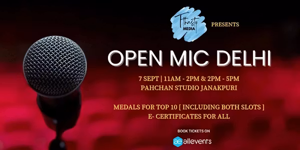 Open Mic Delhi - Sunday - Tthastu Media