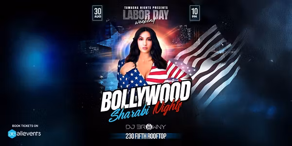 NYC's 1 Desi Party at @230 Fifth Rooftop Bar