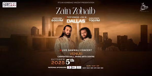 Zain Zohaib Qawwali Mehfil in DALLAS, TX