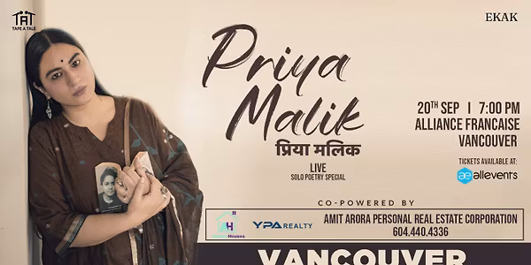 Ishq Hai By Priya Malik - Live in Vancouver