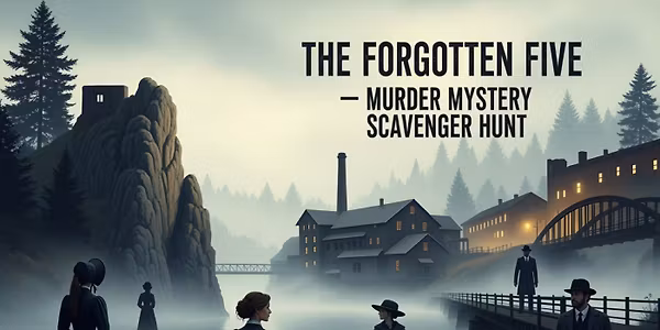  The Forgotten Five – Murder Mystery Scavenger Hunt