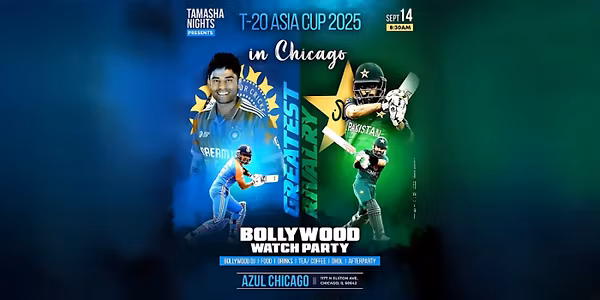 Chicago Bollywood Cricket Watch Party On Big Screen @Azul