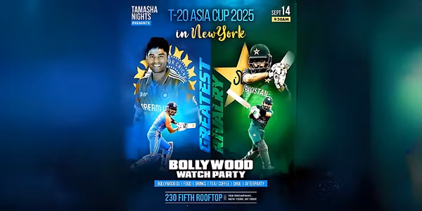 NYC Bollywood Cricket Watch Party On Big Screen @230 Fifth