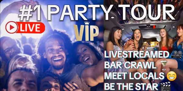 ?? Downtown VIP Party Crawl (Party Bus /Club Experience)