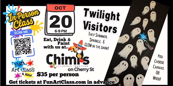 In-Person Fun Art Class – Twilight Visitors in Tulsa