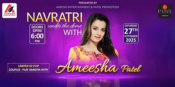 Navratri Nights with Ameesha Patel in Chicago