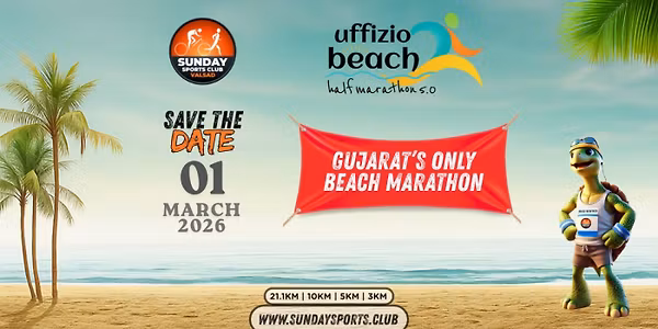 Uffizio Beach Half Marathon 5.0 - Valsad