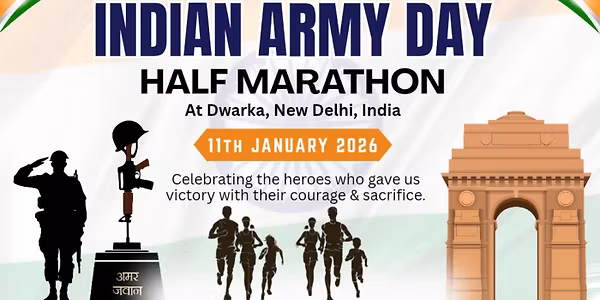 INDIAN ARMY DAY HALF MARATHON (2nd Edition)