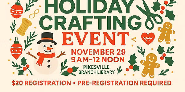 Holley Jolly Holiday Crafting Event