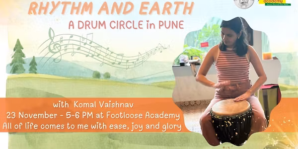 Rhythm and earth - A drum circle in Pune