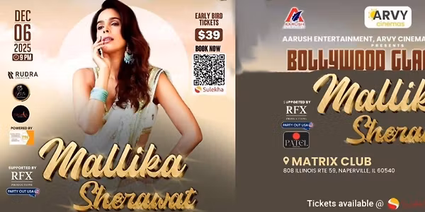 Bollywood Glam Night with Mallika Sherawat