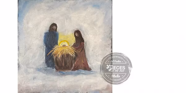 Let's Paint Away in a Manger