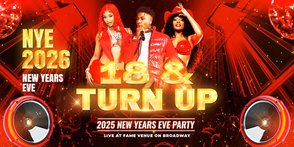 18 and Turn Up: SF's Best 18 & Up 2026 New Years Eve Dance Party!
