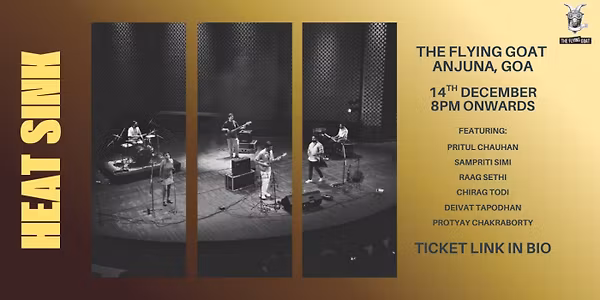 Heat Sink (live) @ The Flying Goat, Goa