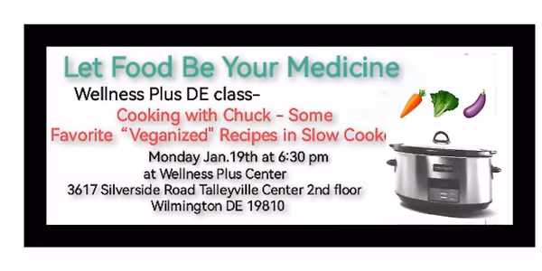 Cooking with Chuck - Some Favorite“Veganized” Recipes in Slow Cooker