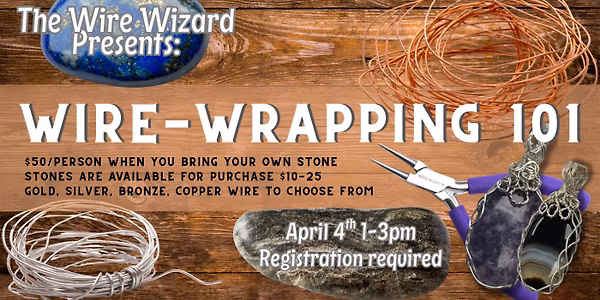 Pendant Wire-Wrapping Class with Intention