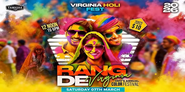 RANG DE VIRGINIA- HOLI COLOR FEST 2026