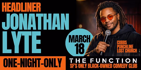 Jonathan Lyte: Live Headliner Comedy at The Function