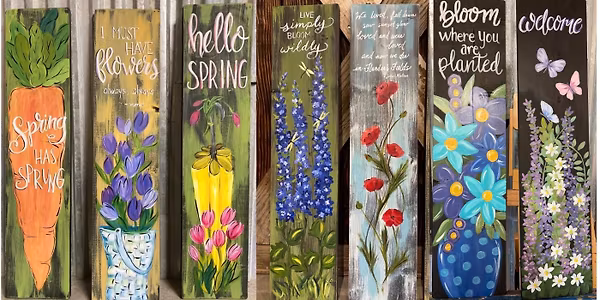 Spring Porch Art Maker's Class