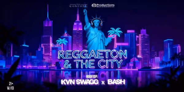 Reggaeton & the City Rooftop Party Saturday at Concord NYC – March 14th