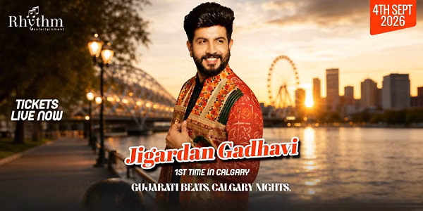 Vhalam – Navratri 2026 with Jigardan Gadhavi Live in Calgary