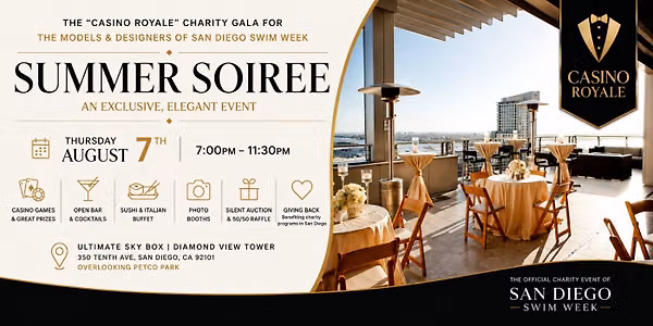 Summer Soiree at Ultimate Skybox - San Diego
