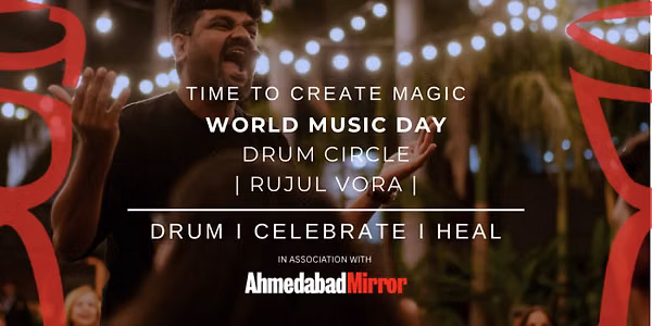 World Music Day Drum Circle with Rujul Vora