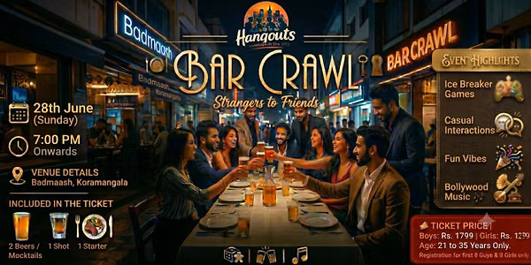 Bar Crawl by Hangouts