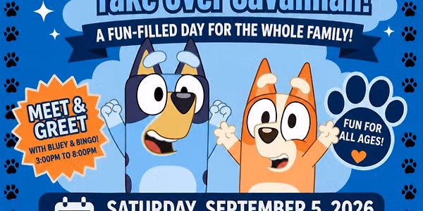 Bluey & Bingo Take Over Savannah