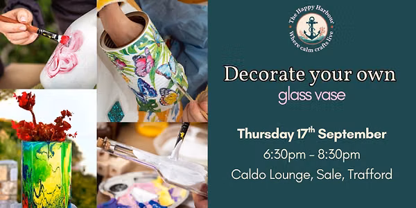 Vase Decorating - Sale, Manchester